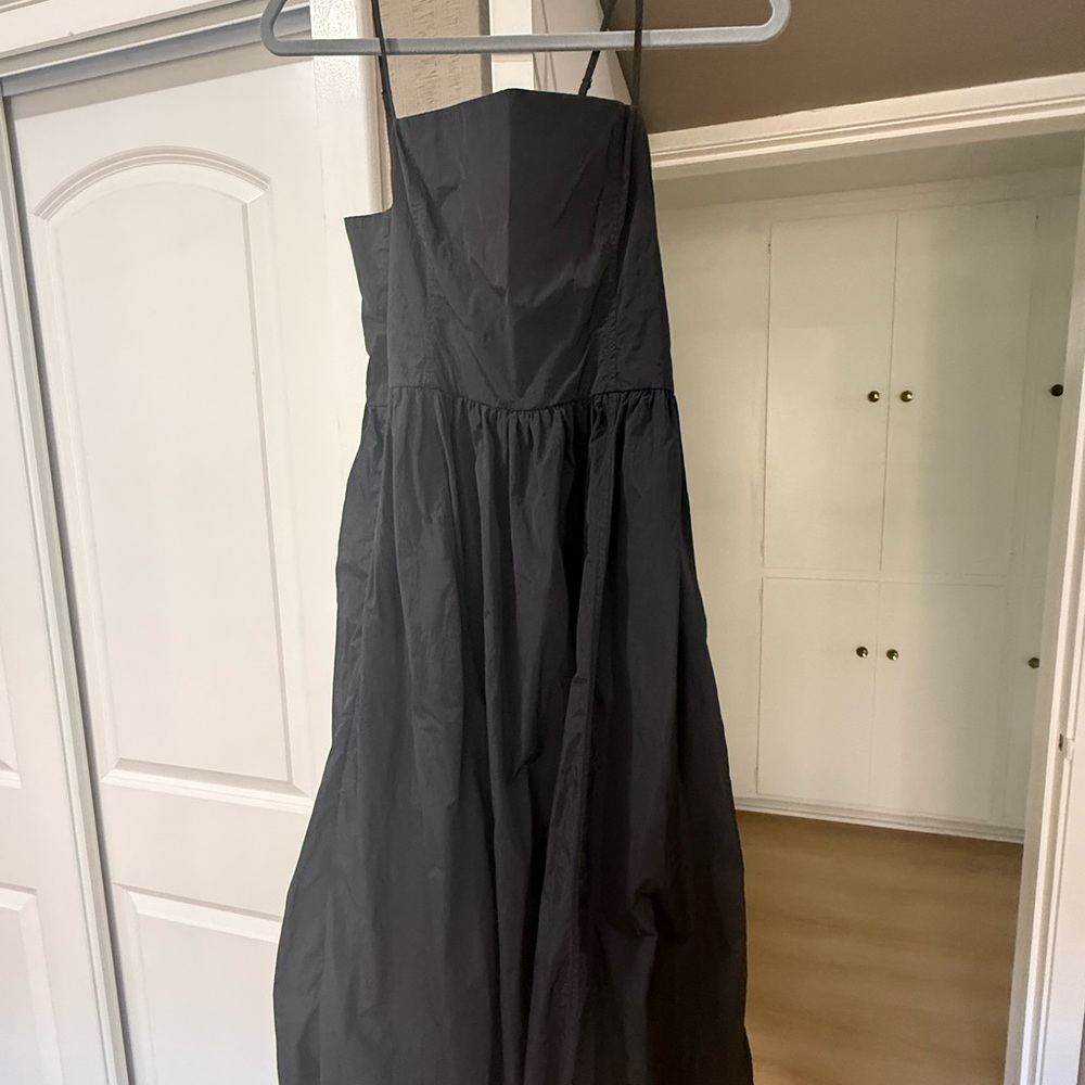 Aritzia Elegant Black Strap Dress